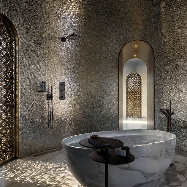 AXOR Citterio E Bath thermostat floor-standing