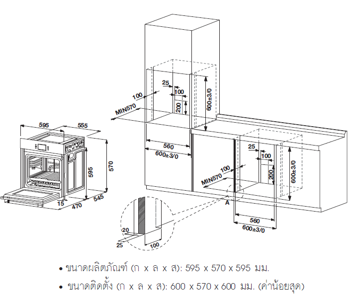 OVEN & MICROWAVE SET 1