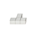 HAFELE ปุ่มจับ สีนิกเกิ้ลปัดด้าน 46x34 มม.