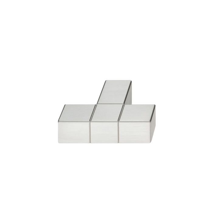 HAFELE ปุ่มจับ สีนิกเกิ้ลปัดด้าน 46x34 มม.