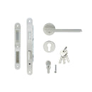 HAFELE ชุดมือจับประตูก้านโยกแม่เหล็ก (รุ่นประตูทางเข้า)