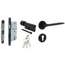 HAFELE ชุดมือจับประตูก้านโยกแม่เหล็ก (รุ่นประตูทางเข้า)