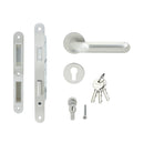 HAFELE ชุดมือจับประตูก้านโยกแม่เหล็ก (รุ่นประตูทางเข้า)