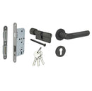 HAFELE ชุดมือจับประตูก้านโยกแม่เหล็ก (รุ่นประตูทางเข้า)