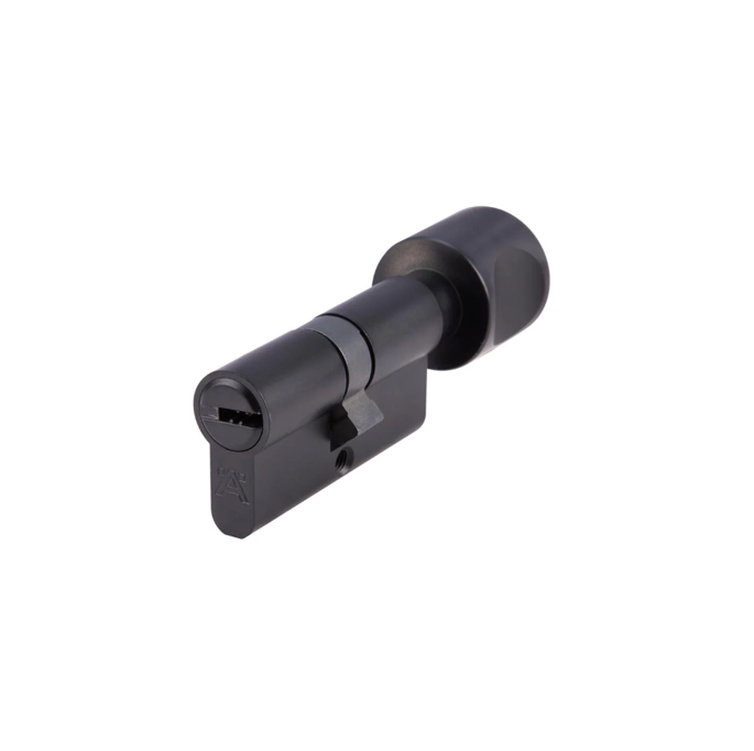 HAFELE ไส้กุญแจ MORTISE ทั่วไป 1 ด้าน สีดำ