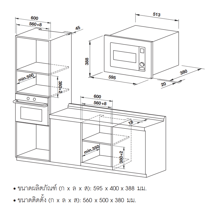 HAFELE Oven & Microwave Set 4