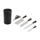 HAFELE ชุดมีดสแตนเลส 5 ชิ้น -  KNIFE BLOCK SET