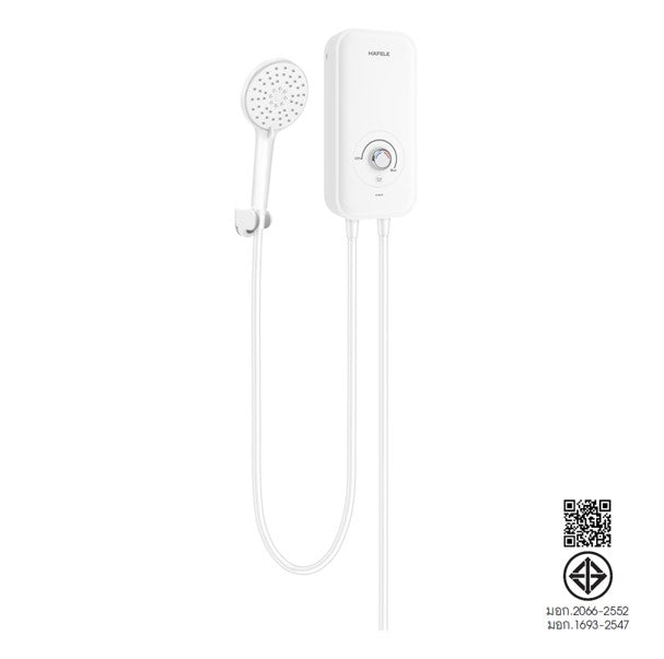 (Pre-Order) HAFELE เครื่องทำน้ำอุ่น พร้อมชุดฝักบัวสายอ่อน