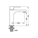 HAFELE ก๊อกเดี่ยวอ่างล้างหน้า - KAPPA