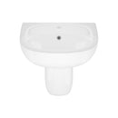 HAFELE อ่างล้างหน้าแบบแขวนผนัง พร้อมขาแขวนอ่าง