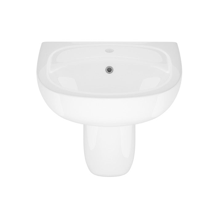 HAFELE อ่างล้างหน้าแบบแขวนผนัง พร้อมขาแขวนอ่าง