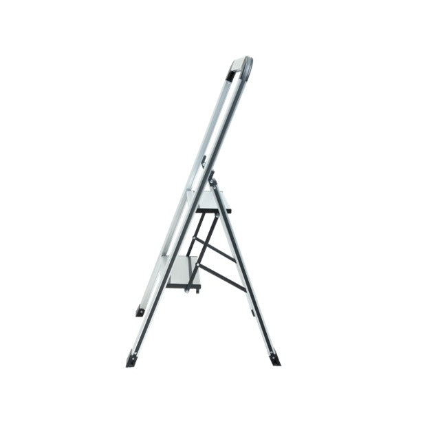 HAFELE บันไดอะลูมิเนียมพับได้ 2 ขั้น พร้อมมือจับ