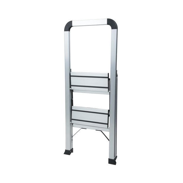 HAFELE บันไดอะลูมิเนียมพับได้ 2 ขั้น พร้อมมือจับ