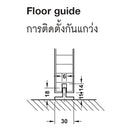 HAFELE อุปกรณ์บานเลื่อน รุ่น SILENT MAX 100/A (Copy)