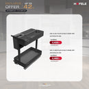 HAFELE ชุดใส่อุปกรณ์ทำอาหารอเนกประสงค์แบบบานดึง - UTENSIO PLUS