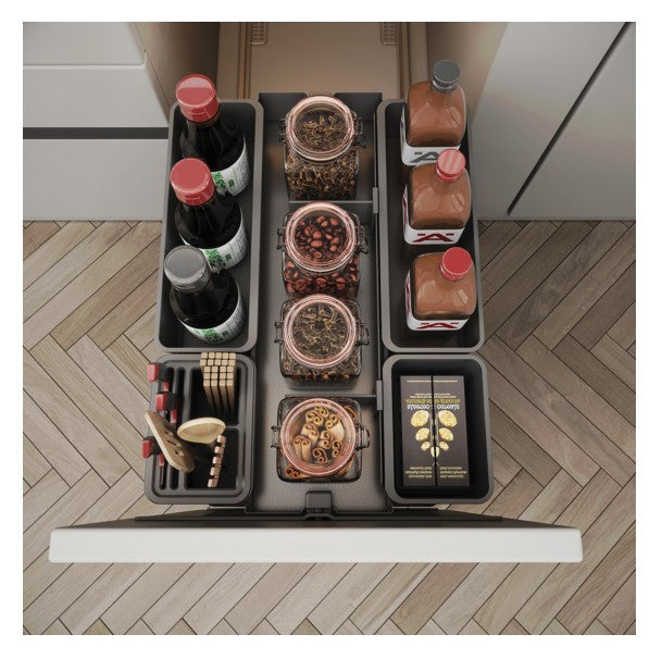 HAFELE ชุดใส่อุปกรณ์ทำอาหารอเนกประสงค์แบบบานดึง - UTENSIO PLUS