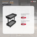 HAFELE ชุดใส่อุปกรณ์ทำอาหารแบบบานดึง - UTENSIO PLUS