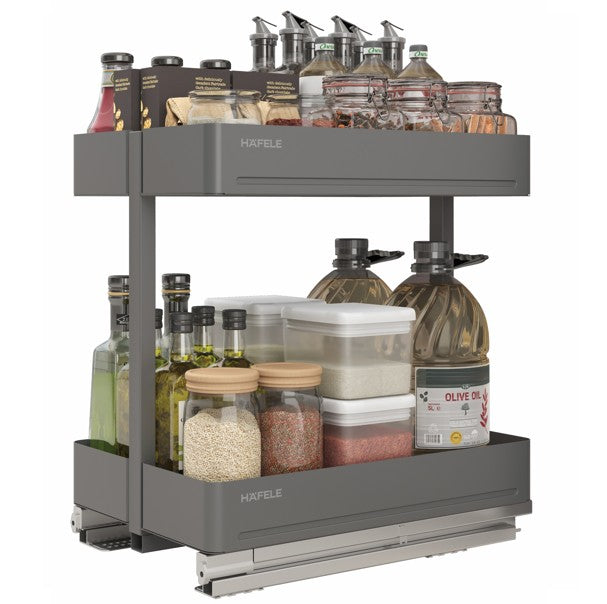 HAFELE ชุดใส่อุปกรณ์ทำอาหารแบบบานดึง - UTENSIO PLUS