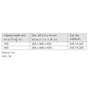 HAFELE ชุดใส่อุปกรณ์ทำอาหารแบบบานดึง - UTENSIO PLUS