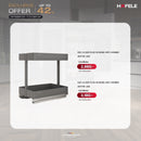 HAFELE ชุดใส่อุปกรณ์ทำอาหารแบบบานเปิด - UTENSIO PLUS