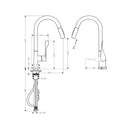 AXOR Citterio Single lever kitchen mixer