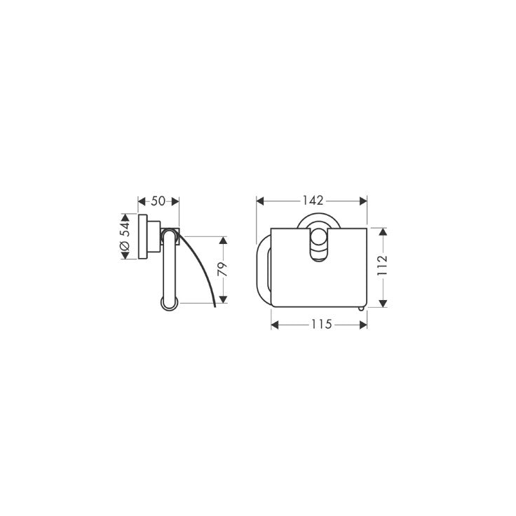 AXOR Citterio Roll holde