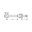 Hansgrohe Logis Universal Toilet paper holder
