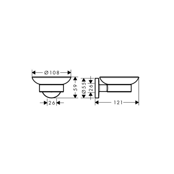 Hansgrohe Logis Universal Soap dish