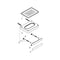 AXOR Universal Softsquare Soap dish/ shelf