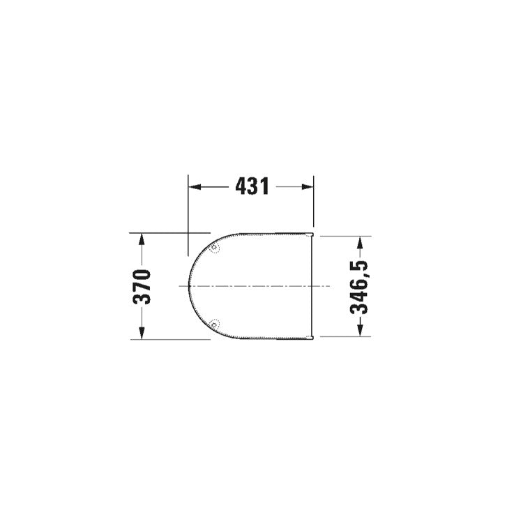 DURAVIT Starck 3 Toilet seat