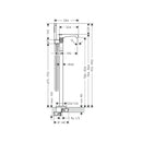 AXOR Citterio E Bath thermostat floor-standing