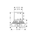 AXOR Basic set for mixers floor-standing