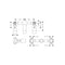 AXOR Basic set for 3-hole basin mixer