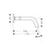 AXOR Citterio M 3-hole basin mixer for concealed installation wall-mounted