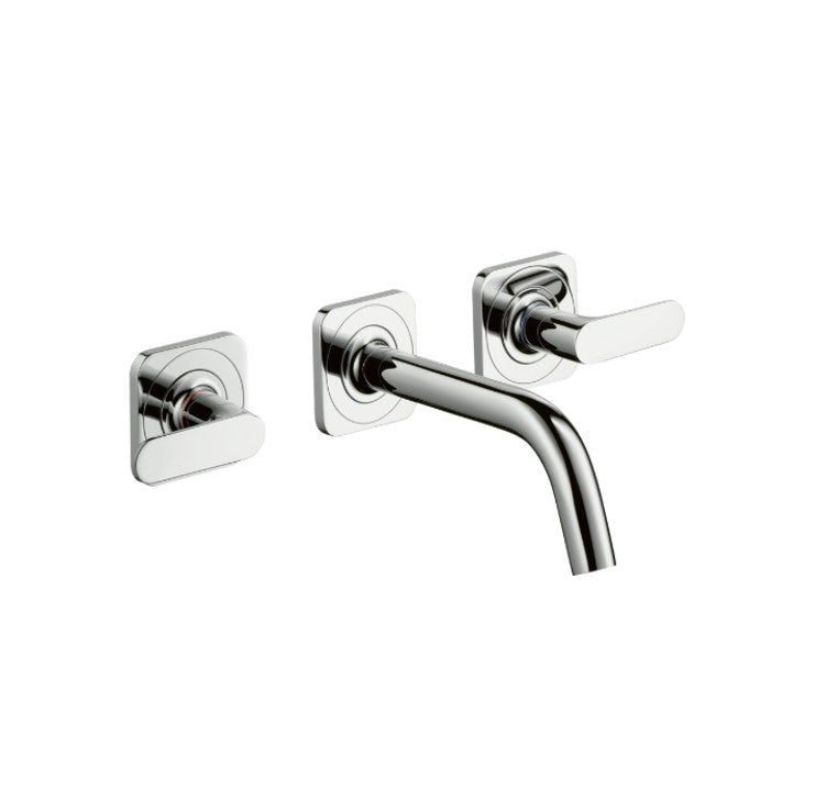 AXOR Citterio M 3-hole basin mixer for concealed installation wall-mounted