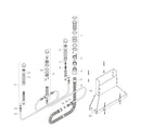 AXOR Basic set for 4-hole rim mounted bath mixer