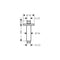 Hansgrohe Ceiling connector 10 cm - Black