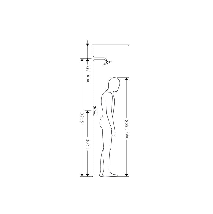 Hansgrohe Raindance E Overhead shower 360 1jet