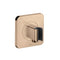 AXOR Citterio E Porter unit 120/120 softsquare - Polished Red Gold