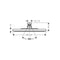 AXOR Starck Overhead shower 240 1jet