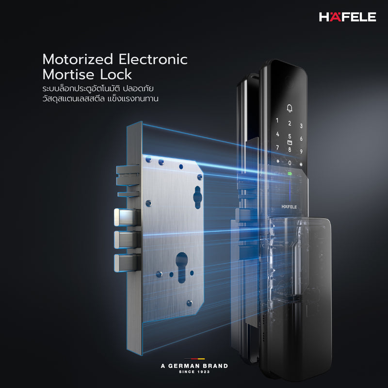 HAFELE ชุดล็อกประตูระบบดิจิตอลรุ่น HORIZON