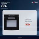 HAFELE เตาอบระบบ Multifunction แบบติดตั้งฝัง : SUPREMO SERIES 65L