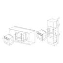 HAFELE เตาอบระบบ Multifunction แบบติดตั้งฝัง : SENSE SERIES 81L