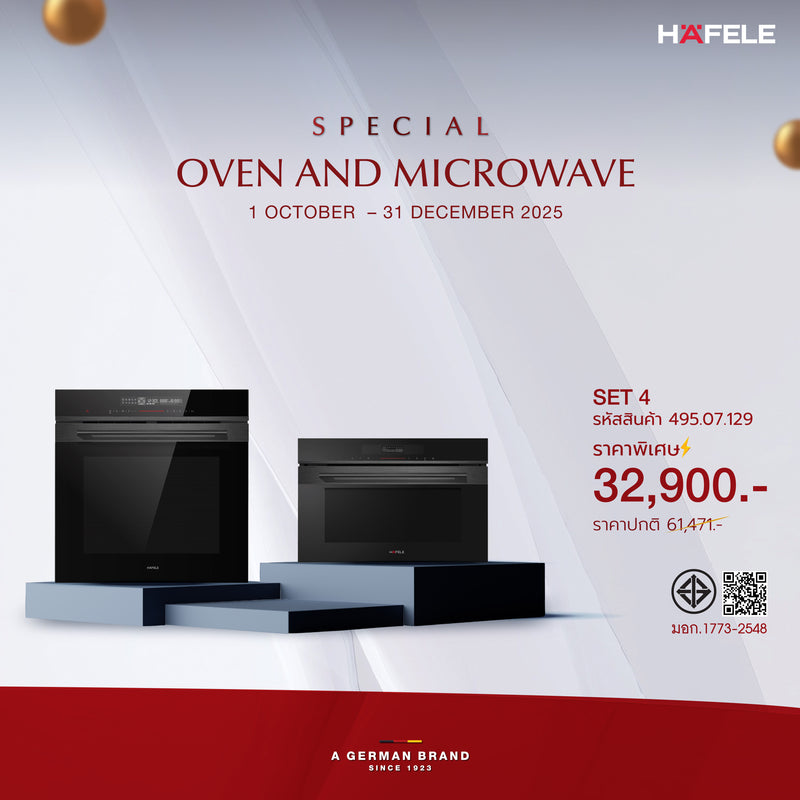 OVEN & MICROWAVE SET 4