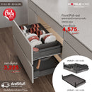 HAFELE ชุดตะแกรงคว่ำจานชามบานดึงและบานเปิด UTENSIO PLUS