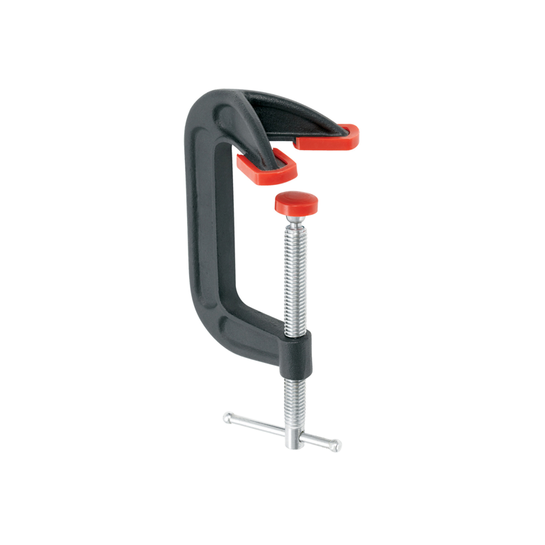 BESSEY C-clamp DHCC-6 หัวคู่ 6 นิ้ว 2-7/8 สีดำเข้ม