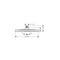 Hansgrohe Crometta S Overhead shower 240 1jet
