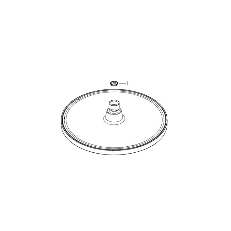 Hansgrohe Crometta S Overhead shower 240 1jet