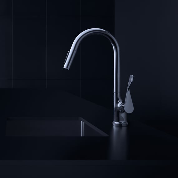 AXOR Citterio Single lever kitchen mixer – HAFELE HOME