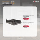 HAFELE ชุดตะแกรงคว่ำจานชามบานดึงและบานเปิด UTENSIO PLUS
